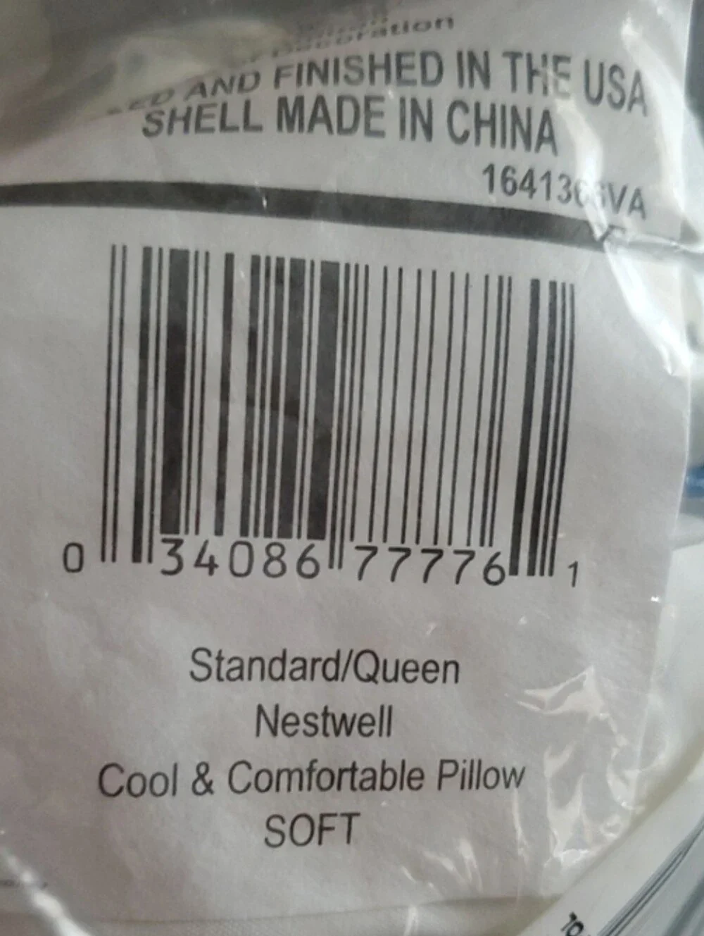 Brand New Nestwell Cool & Comfortable Standard Queen Pillow - White (Set of 2)